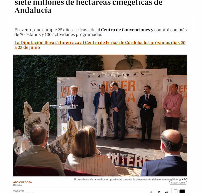 ABC 14-6 Intercaza se marca como objetivo potenciar las siete millones de hectáreas cinegéticas de Andalucía_Página_1