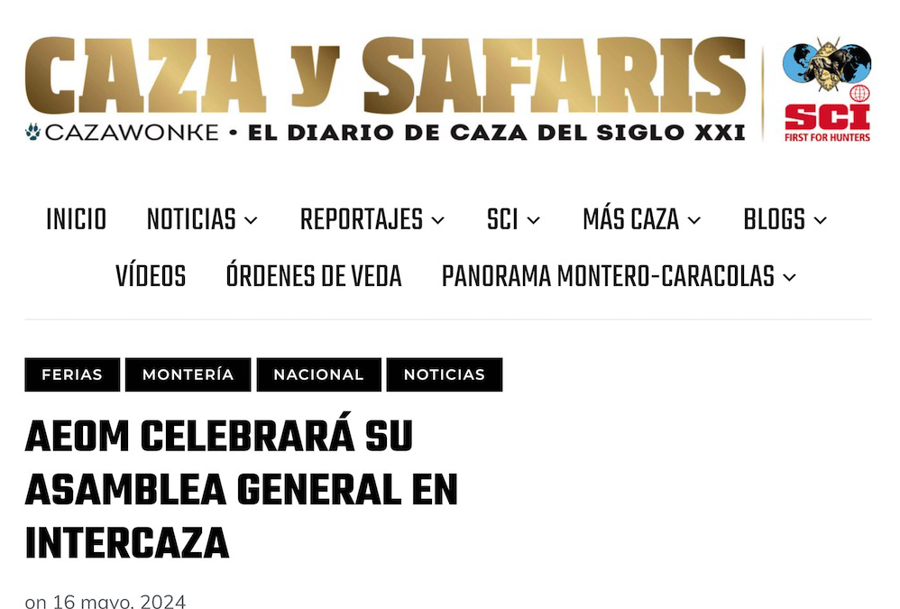Cazawonke – CAZA y SAFARIS 16-5